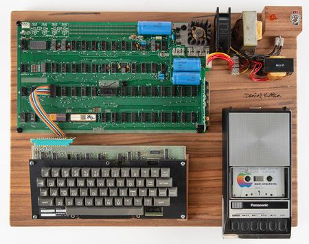Lot #6010 Apple-1 Computer Set (Fully Operational) Signed by Steve Wozniak and Daniel Kottke - Image 5