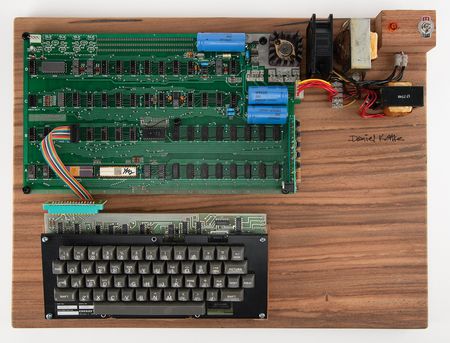 Lot #6010 Apple-1 Computer Set (Fully Operational) Signed by Steve Wozniak and Daniel Kottke - Image 9