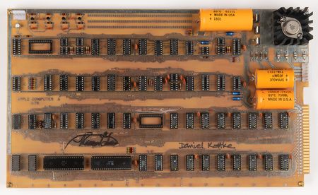Lot #6060 Apple-1 Prototype Board Replica Signed by Daniel Kottke and Ron Wayne - Image 4