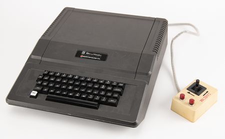 Lot #6020 Apple II Plus Computer: Scarce Bell & Howell 'Darth Vader' or 'Black Apple' Variant - Image 1
