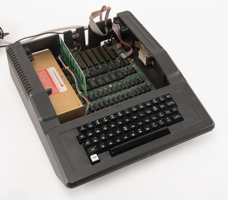 Lot #6020 Apple II Plus Computer: Scarce Bell & Howell 'Darth Vader' or 'Black Apple' Variant - Image 2