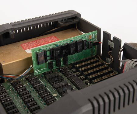 Lot #6020 Apple II Plus Computer: Scarce Bell & Howell 'Darth Vader' or 'Black Apple' Variant - Image 7