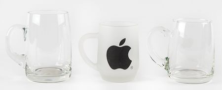 Lot #6120 Apple and NeXT Computer (4) Promotional Glassware Items - Image 2