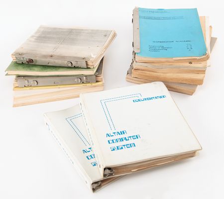 Lot #6159 MITS Altair 8800 Computers (2) with Altair Disc Drives, Massive Document Archive, Manuals, and Advertisements - From the Collection of Jack Everson - Image 13