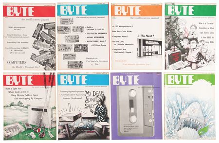 Lot #6154 Byte Magazine Collection (40+), with Early Foundational Issues (1975-1986) - Image 2