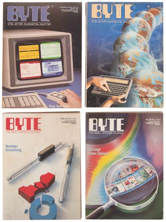 Lot #6154 Byte Magazine Collection (40+), with Early Foundational Issues (1975-1986) - Image 7