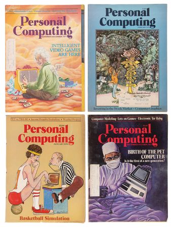 Lot #6155 Vintage Computing Magazine and Periodical Archive (100+) with Interface Age, Creative Computing, Kilobaud, Dr. Dobb's, and Computer Notes (1976-1981) - Image 3