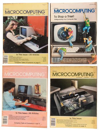 Lot #6155 Vintage Computing Magazine and Periodical Archive (100+) with Interface Age, Creative Computing, Kilobaud, Dr. Dobb's, and Computer Notes (1976-1981) - Image 5