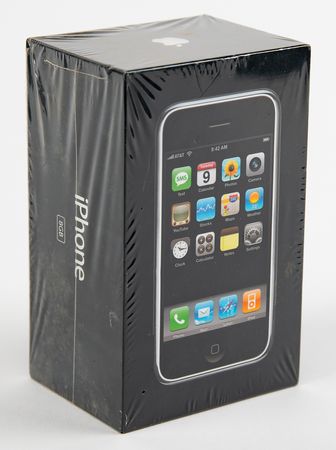 Lot #6069 Apple iPhone (First Generation, Unsealed 8GB with Wrapper) - Image 1
