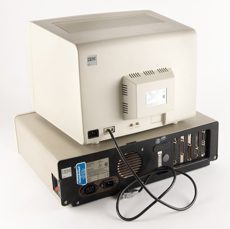 Lot #6167 IBM Personal Computer Early Production Model (Rev. A, Serial No. #0111111), with IBM Monitor, Keyboard, Software, and Original Boxes - Image 2