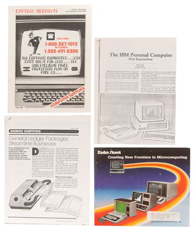 Lot #6167 IBM Personal Computer Early Production Model (Rev. A, Serial No. #0111111), with IBM Monitor, Keyboard, Software, and Original Boxes - Image 20