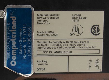 Lot #6167 IBM Personal Computer Early Production Model (Rev. A, Serial No. #0111111), with IBM Monitor, Keyboard, Software, and Original Boxes - Image 5