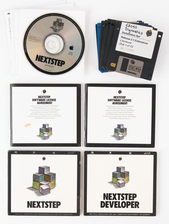 Lot #6127 NeXT Computer Workstation with Monitor, Laser Printer, and Software - Image 20