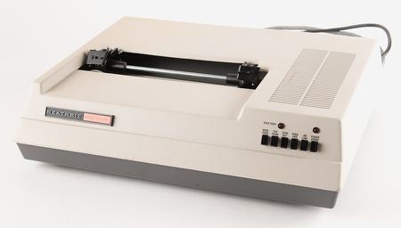 Lot #6172 Heathkit H8 Computer, H9 Video Terminal, and H14 Printer with Cassette Recorder, Tapes, and Manuals - Image 9