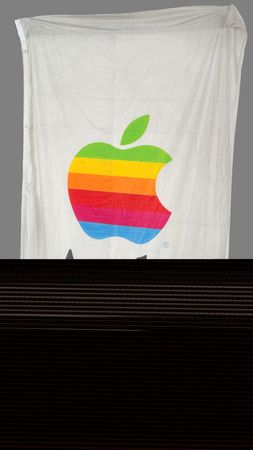 Lot #6089 Apple Computer Dealer Flag (55˝ x 106˝) - Image 2