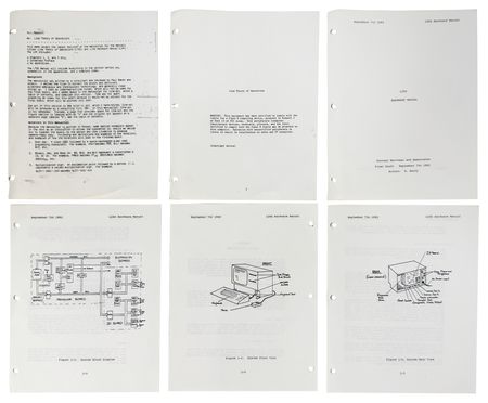 Lot #6027 Apple Computer Final Draft 'LISA<br/>Hardware Manual' (1982) - Image 1
