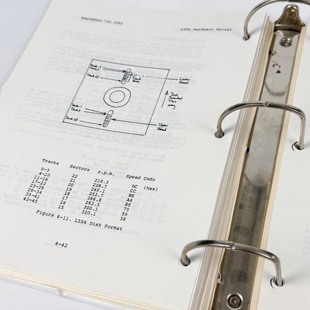 Lot #6027 Apple Computer Final Draft 'LISA<br/>Hardware Manual' (1982) - Image 8