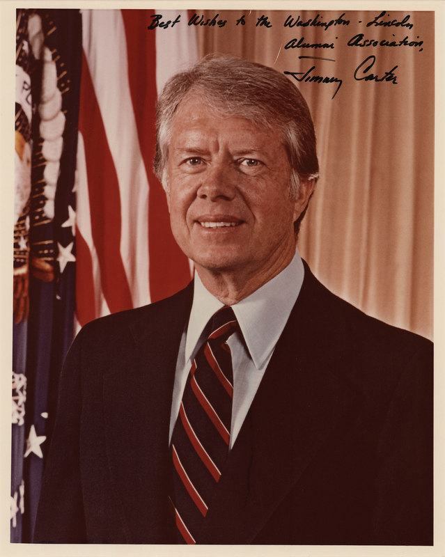 Lot 47 Jimmy Carter Signed Photograph