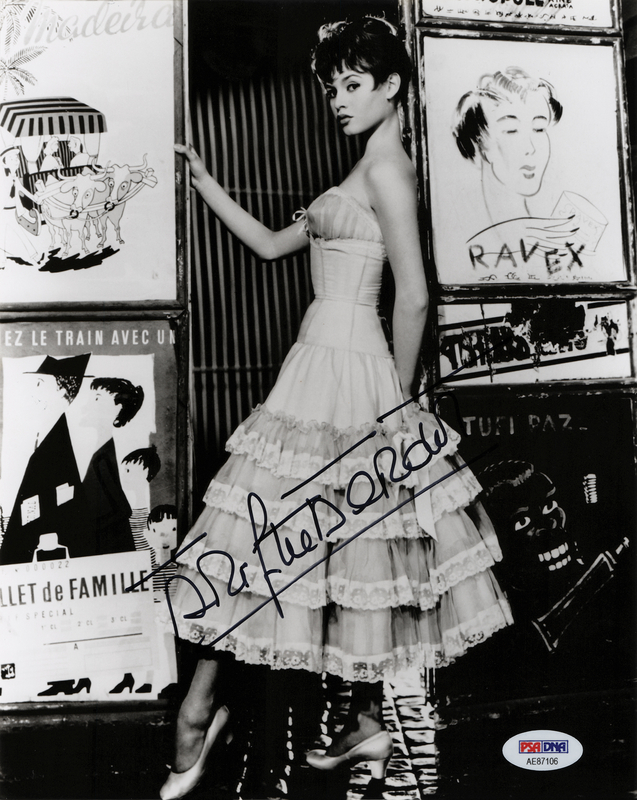 Lot 875 Brigitte Bardot Signed Photograph