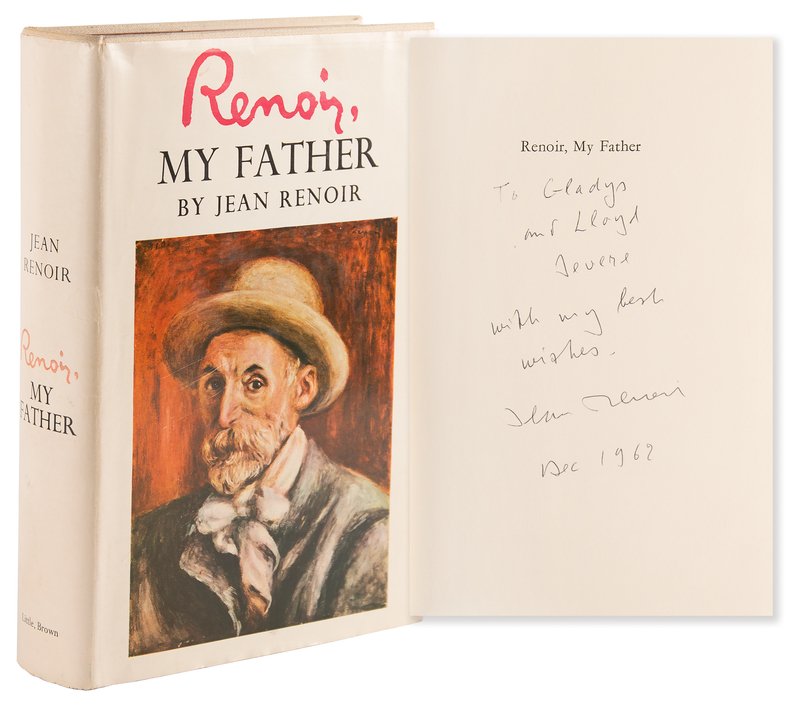 Lot 976 Jean Renoir Signed Book - Renoir, My Father