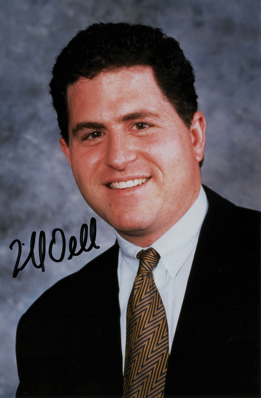 Lot 260 Michael Dell Signed Photograph