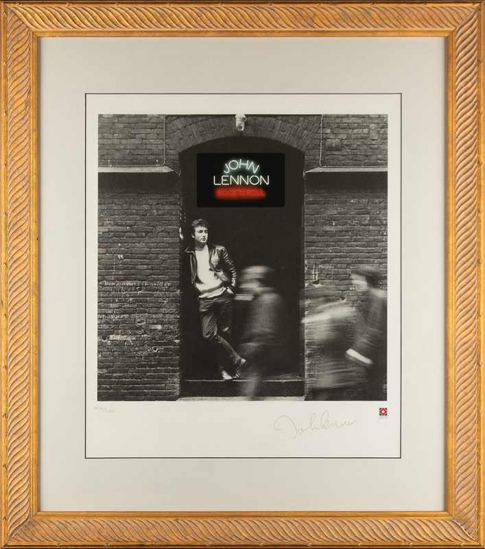 Lot 737 Beatles: John Lennon 'Rock 'N' Roll' Lithographic Print (Ltd. Ed. #2372/2500) - 18.5˝ x 21.5˝