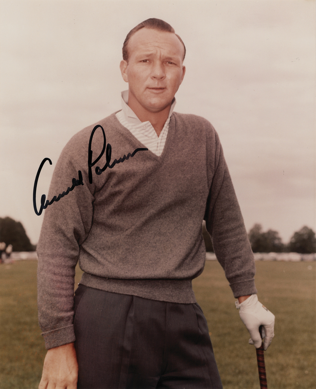 Lot 1028 Arnold Palmer Signed Photograph