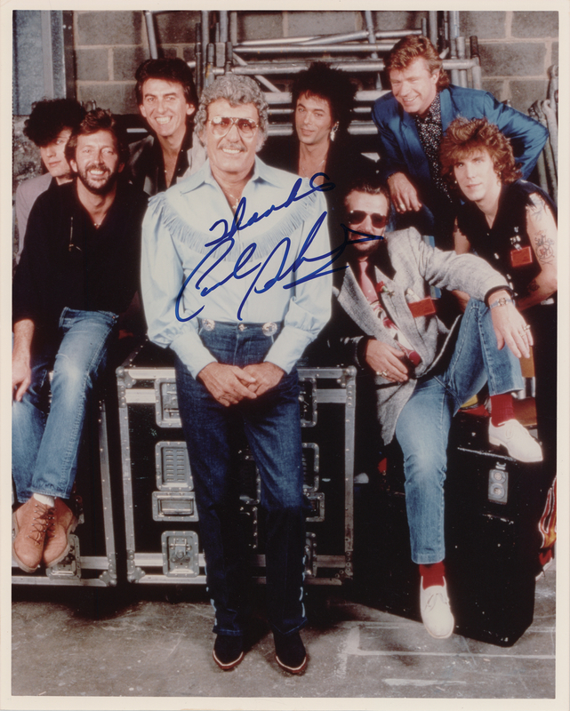 Lot 796 Carl Perkins Signed Photograph