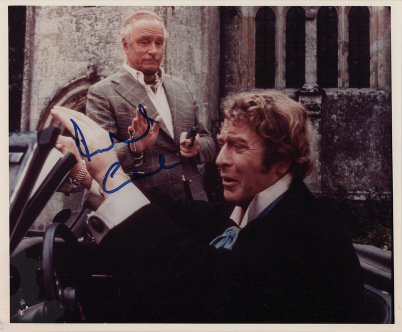 Lot 897 Michael Caine Signed Photograph
