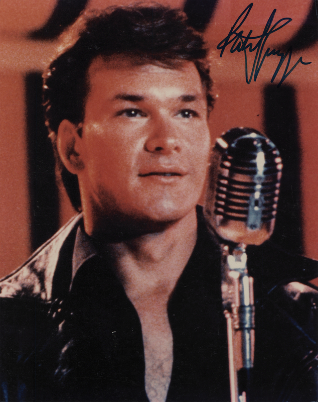 Lot 994 Patrick Swayze Signed Photograph