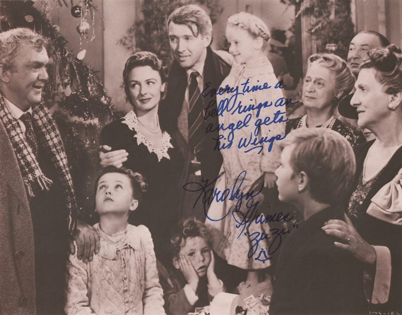 Lot 938 It's a Wonderful Life: Karolyn Grimes Signed Photograph