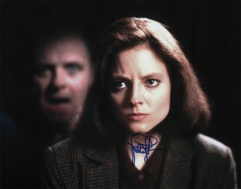 Lot 916 Jodie Foster Oversized Signed Photograph