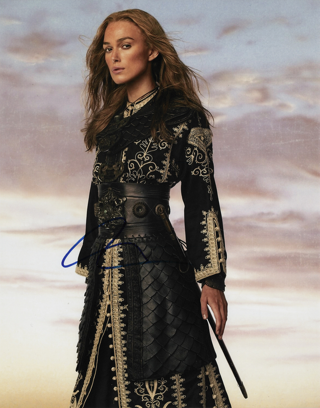 Lot 942 Keira Knightley Oversized Signed Photograph
