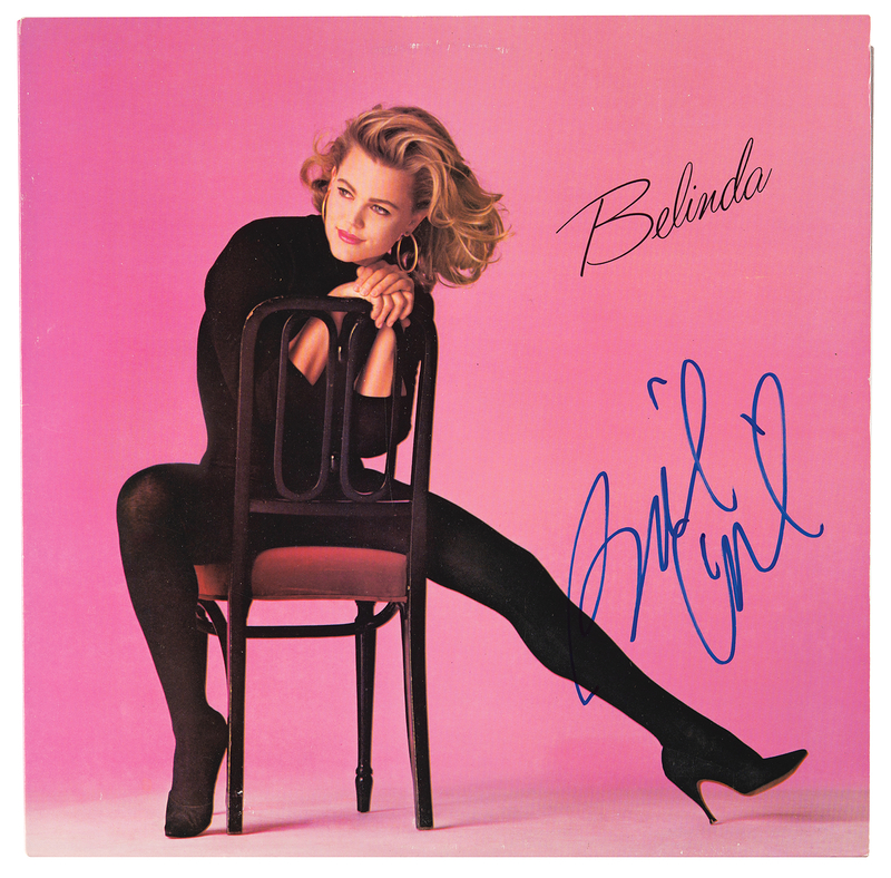 Lot 751 Belinda Carlisle Signed Album - Belinda