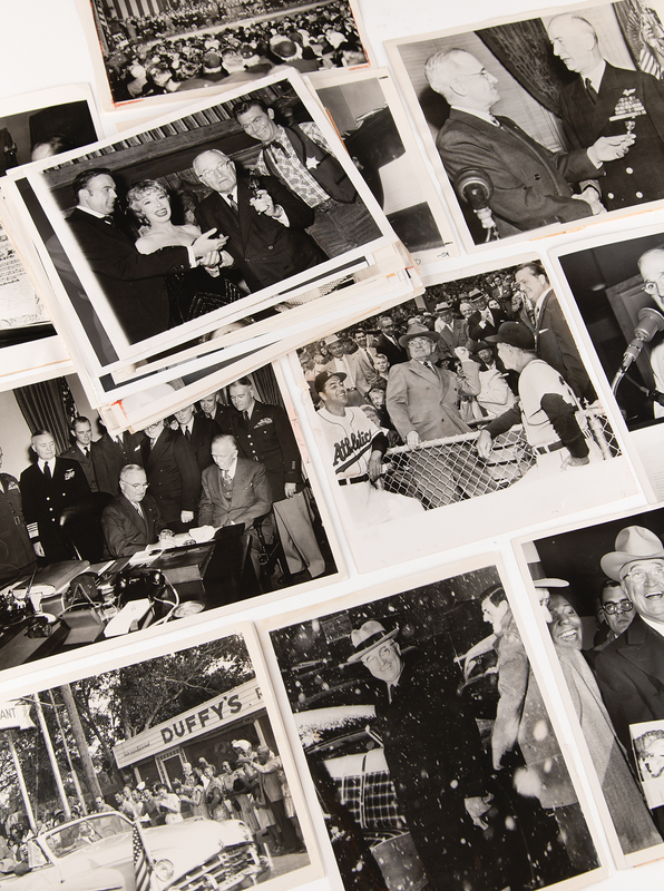 Lot 126 Harry S. Truman: Archive of (45) Original Vintage Photographs