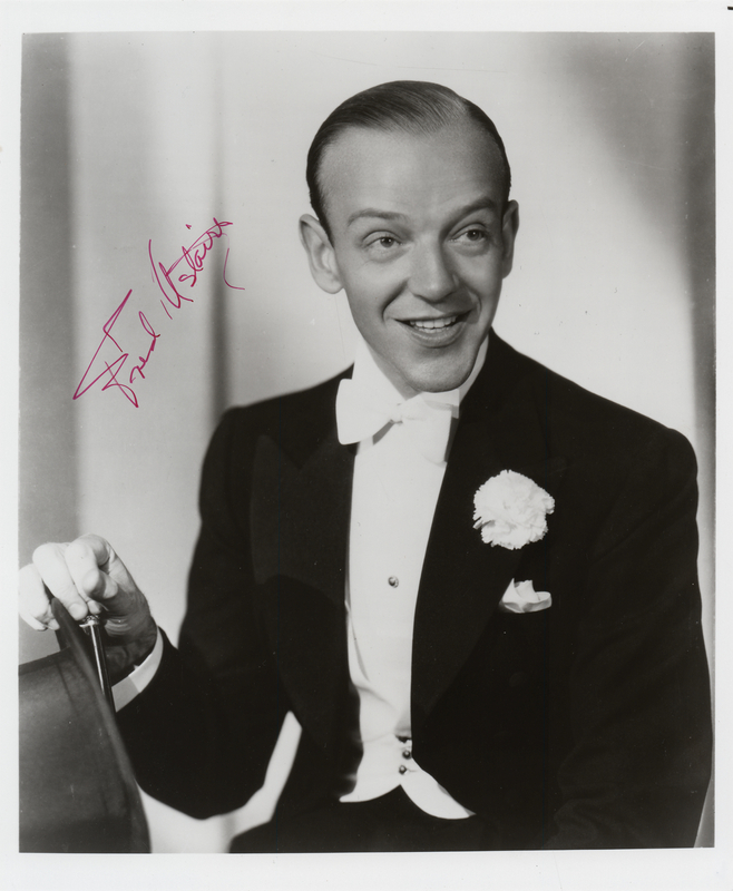 Lot 872 Fred Astaire Signed Photograph