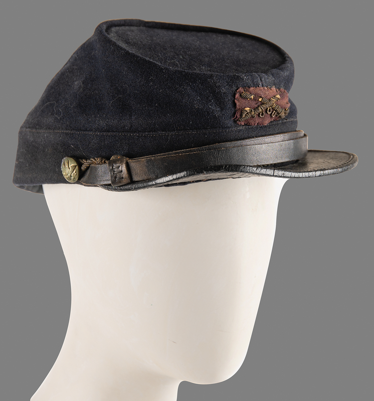 Lot 439 Indian Wars: Cavalry Officer's Kepi