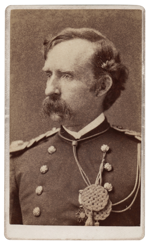 Lot 421 George A. Custer Carte-de-Visite Photograph - Custer's Last Portrait