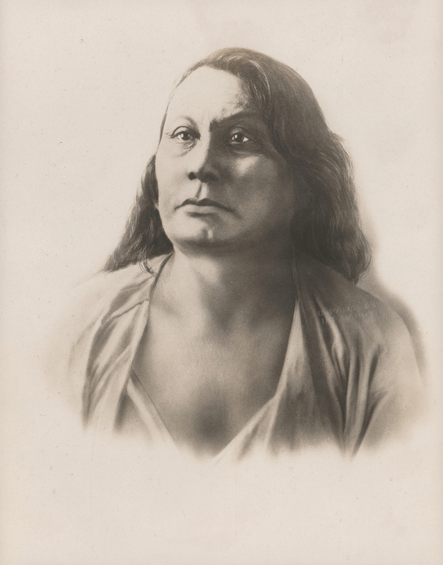 Lot 335 Chief Gall Original Photograph by D. F. Barry