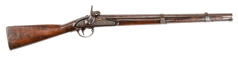 Lot 392 US Model 1816 Musket Shortened for Cavalry Use and Identified to One of Mosby's Rangers