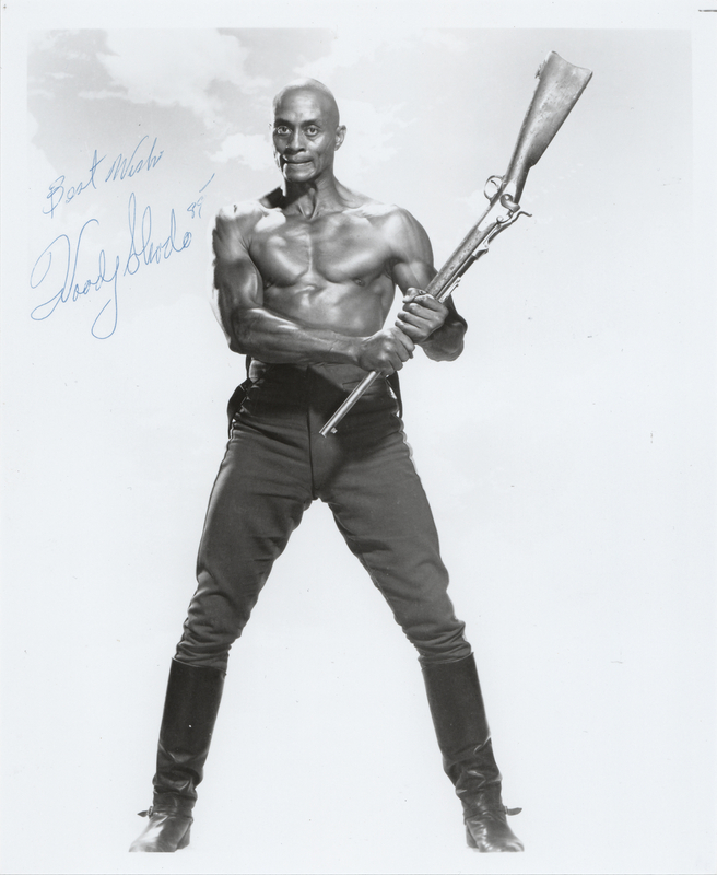 Lot 991 Woody Strode Signed Photograph