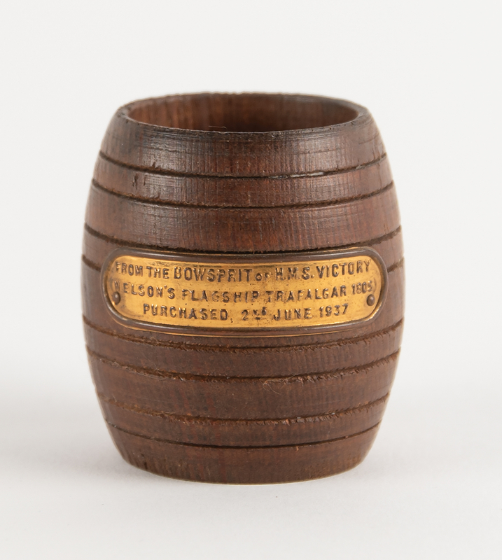 Lot 451 Horatio Nelson: HMS Victory Wooden Artifact