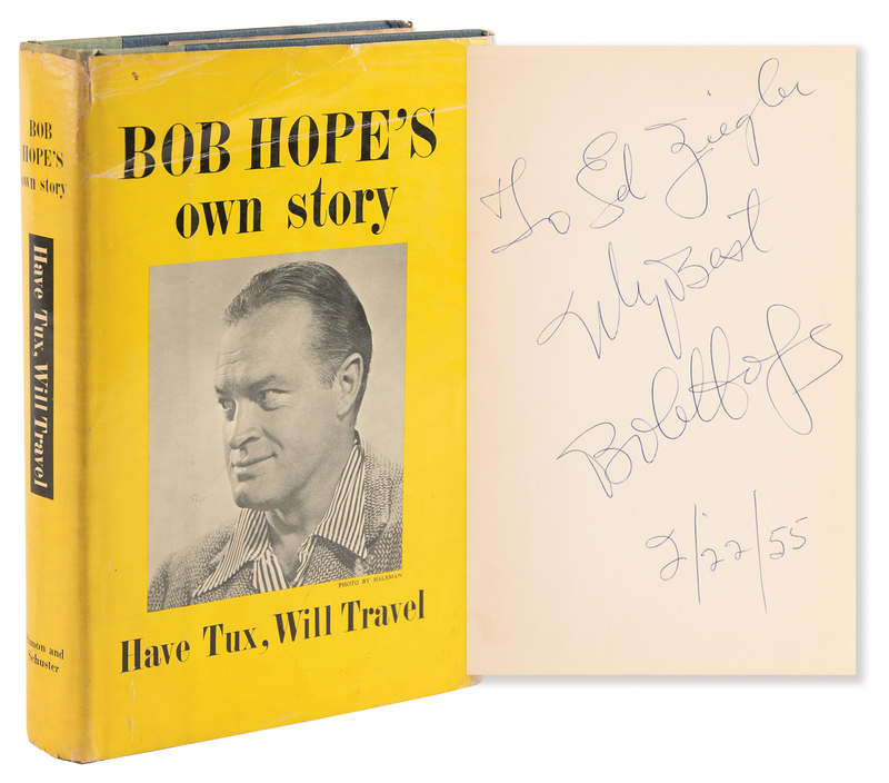 Lot 934 Bob Hope Signed Book - Have Tux, Will Travel: Bob Hope's Own Story