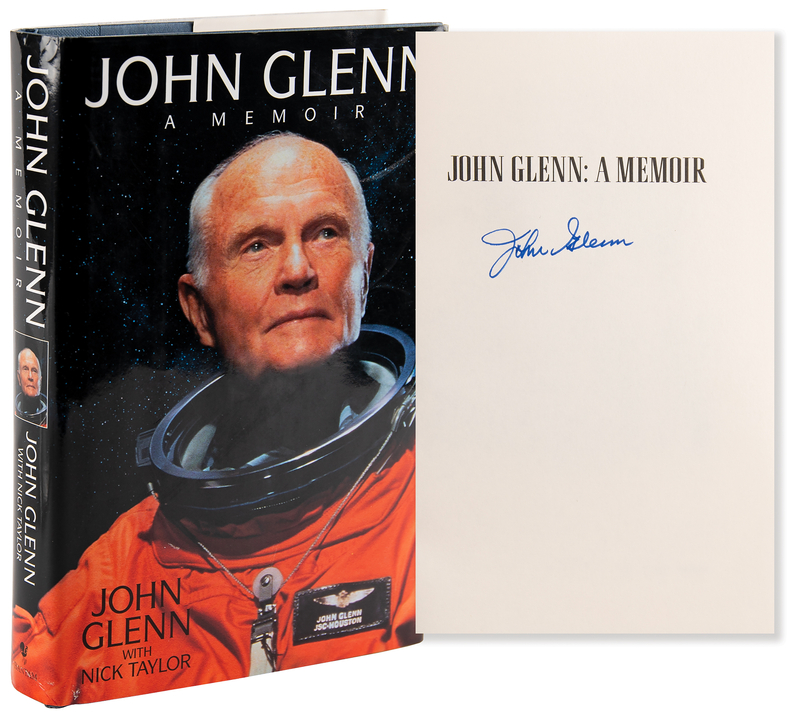 Lot 525 John Glenn Signed Book - A Memoir