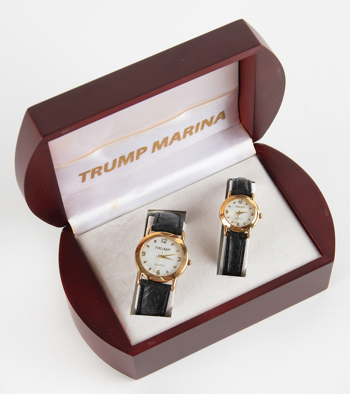 Lot 141 Donald Trump: Trump Marina 'His & Hers' Watch Set