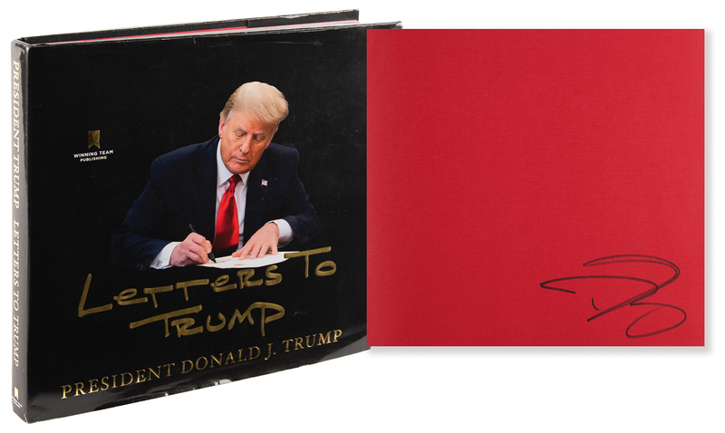Lot 145 Donald Trump, Jr. Signed Book - Letters to Trump
