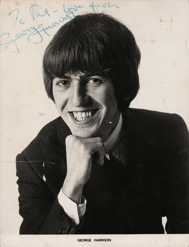 Lot 735 Beatles: George Harrison Signed Photograph