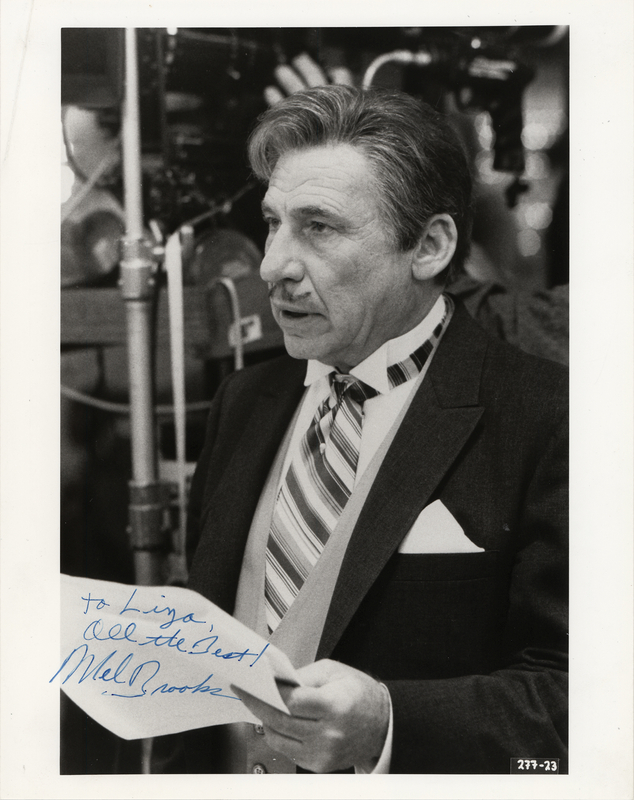 Lot 891 Mel Brooks Signed Photograph
