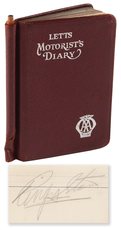 Lot 745 Beatles: Ringo Starr Signature