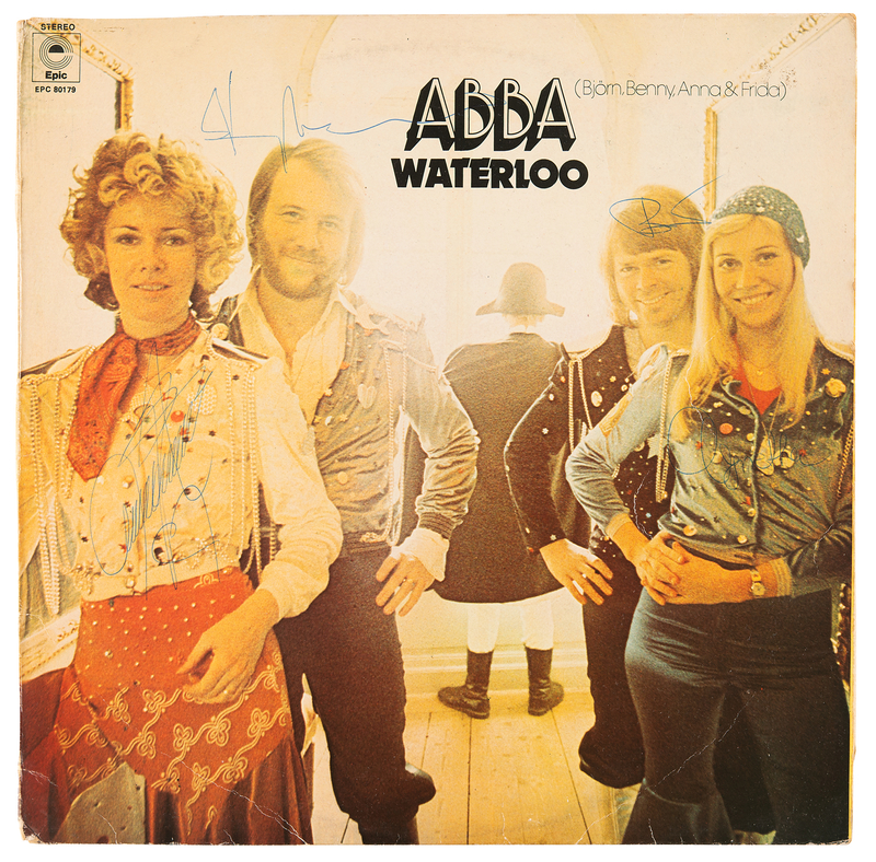 Lot 837 ABBA Signed Album - Waterloo